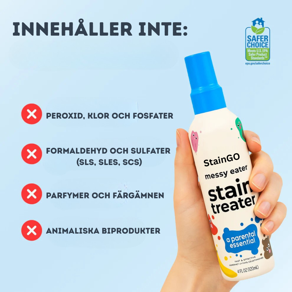 StainGO™ - Räddar kläderna på sekunder